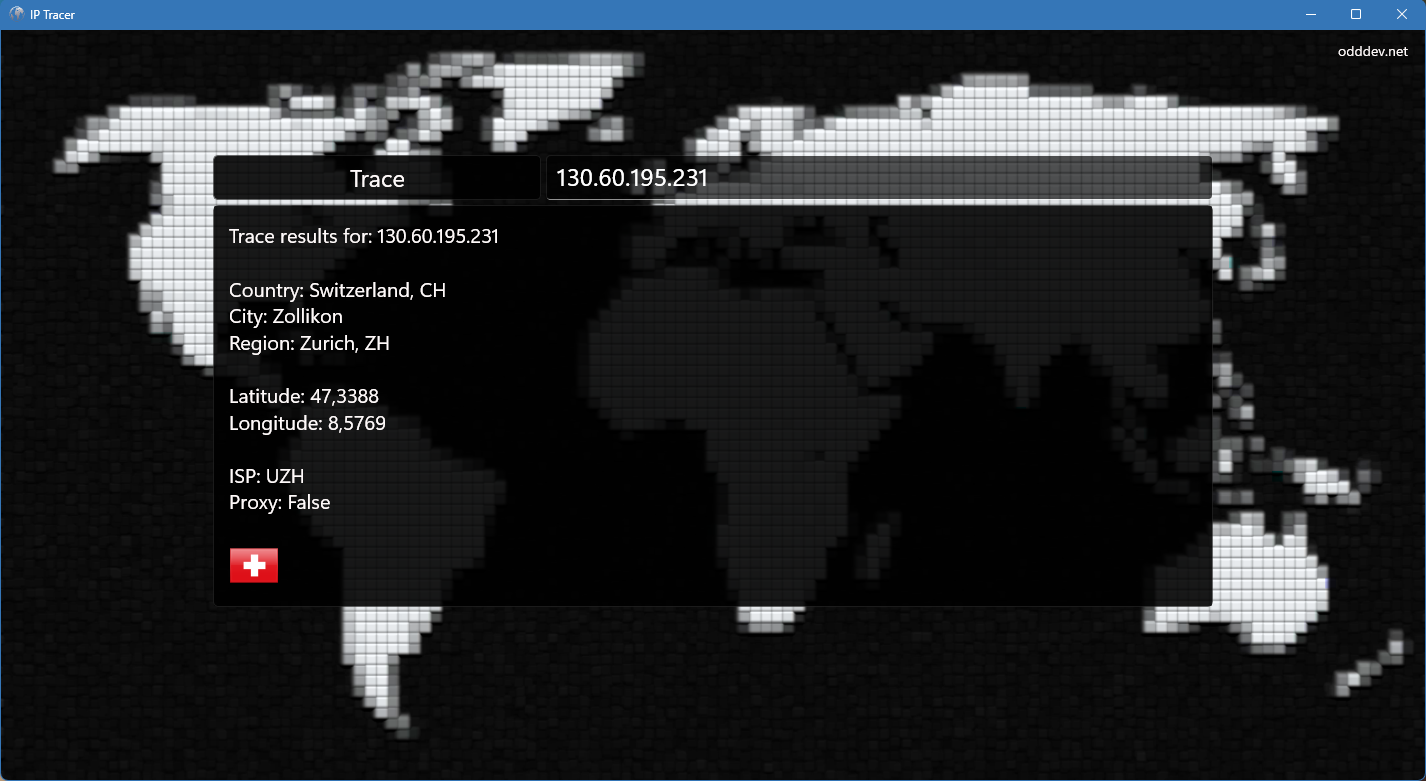 IP Tracer Screenshot